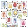 120 MONSTERORD – Monsterkrig (Spil)
