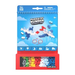 Puzzle by Number - Aktivitetssæt - Transportmidler