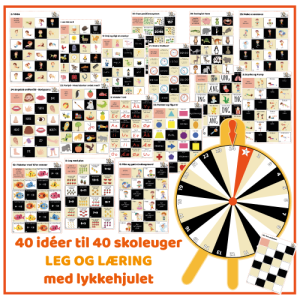 Lykkehjul legende læringspakke: 40 idéer til aktiviteter og faglig leg med IKEA's lykkehjul