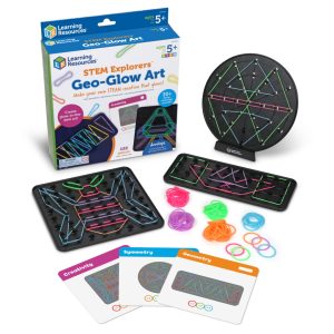 STEM Explorers: Selvlysende geometrikunst