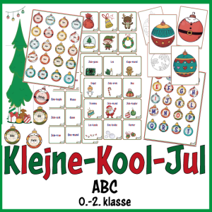 KlejneKoolJul - Pakke: ABC