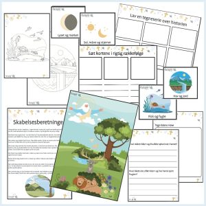 Bibelhistorier - Skabelsesberetningen