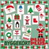 Legende læring med PLUS PLUS: Byggekort med julemotiver