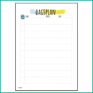 Dagsplan - Lærerliv