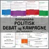 Mini-valg: Debat og kampagne i klassen