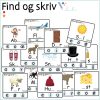 Find og skriv - Skriv vokalen
