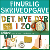 Finurlig skriveopgave - Det nye dyr i zoo