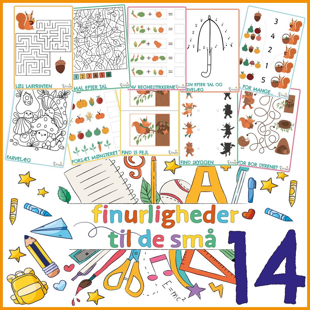 finurligheder til de små – 14