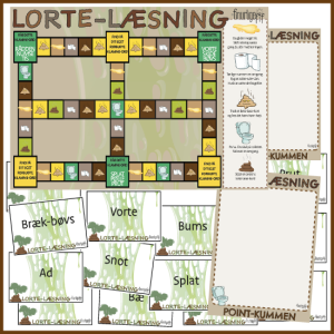 LORTE-LÆSNING: Et anderledes læsespil for børn (lydret/lydnær læsning)