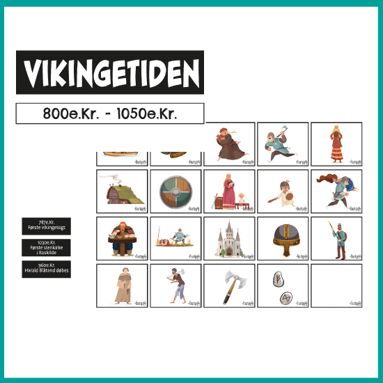 DIY - Tidslinje Danmarkshistorien - Billede 13