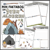DIY Faktabog - Stenalderen - Skabeloner
