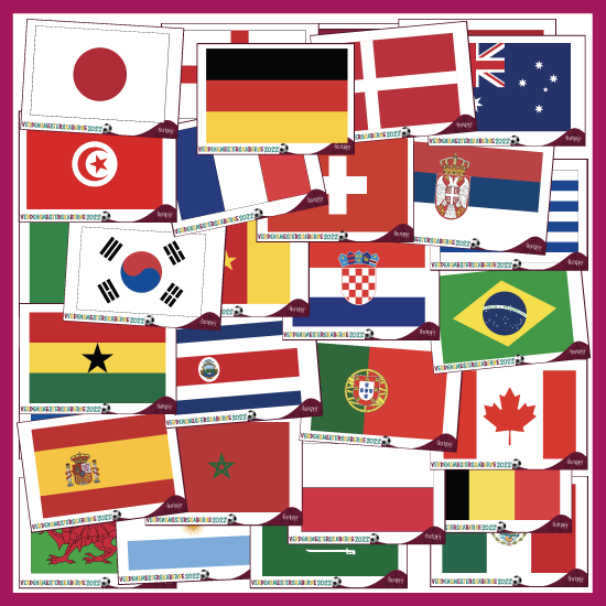 Fodbold / VM i Qatar 2022 - Pakken - Billede 3