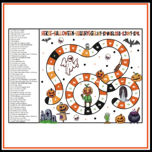 Halloween - Læsespil