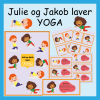 Julie og Jakob laver yoga øvelser