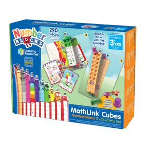 MathLink® Cubes - Numberblocks® - Aktivitetssæt med tallene 11-20