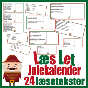 LæsLet Julekalender - 24 læsetekster