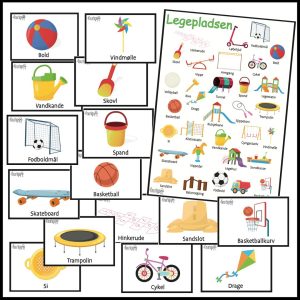 Ordpakke - Legepladsen