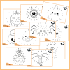Prik til prik opgaver – Tallene 1-20 – Halloween