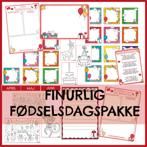 finurlig fødselsdagspakke
