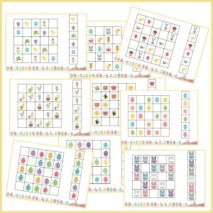 Sudoku - Påske (svær sværhedsgrad)