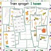 Træn sproget: Haven