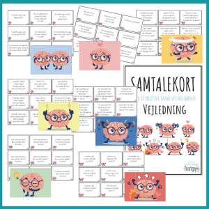 Samtalekort: Styrk Det Positive Tankesæt hos børn - 63 dialogiske spørgsmål og vejledning