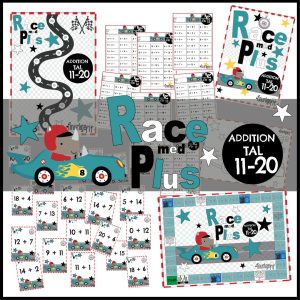 Race med Plus - Addition med tallene 11-20