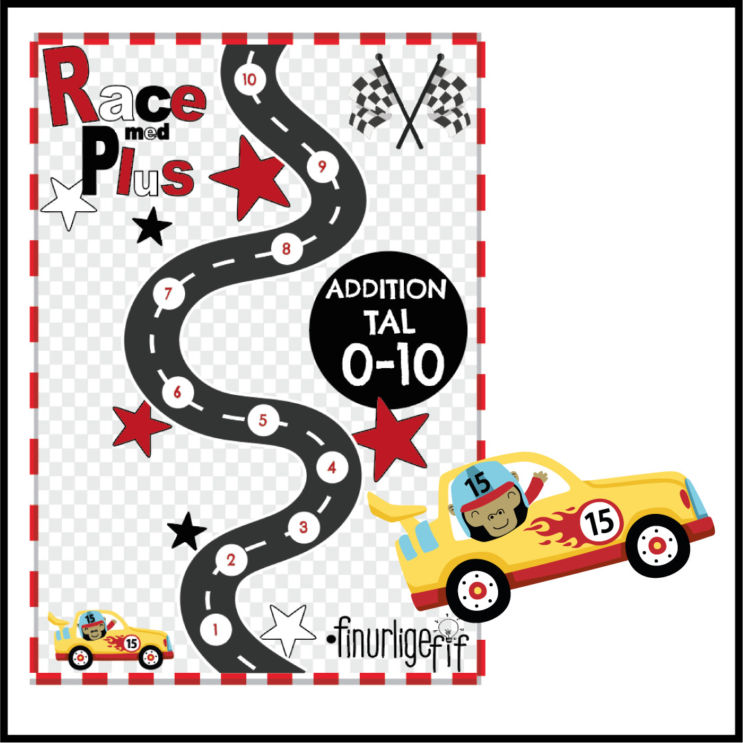 Race med Plus - Addition med tallene 0-10 - Billede 5