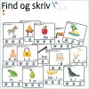 Find og skriv - Skriv vokalen - Æ, Ø eller Å
