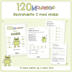 120 MONSTERORD - Ekstrahæfte 2 med Makki