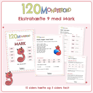120 MONSTERORD - Ekstrahæfte 9 med Mark