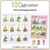 120 MONSTERORD - Monstertegneserier