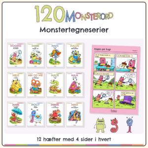120 MONSTERORD - Monstertegneserier