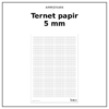 Arbejdsark - Ternet papir 5 mm
