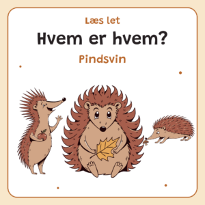 LæsLet - Hvem er hvem? - Pindsvin