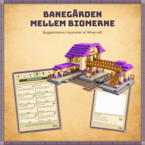 Banegården mellem biomerne - Byggemission - Minecraft
