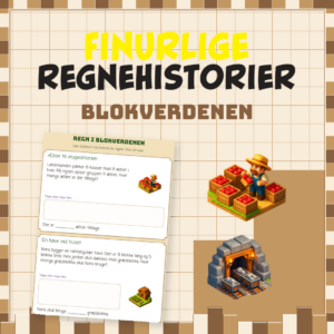 Finurlige Regnehistorier - Minecraft