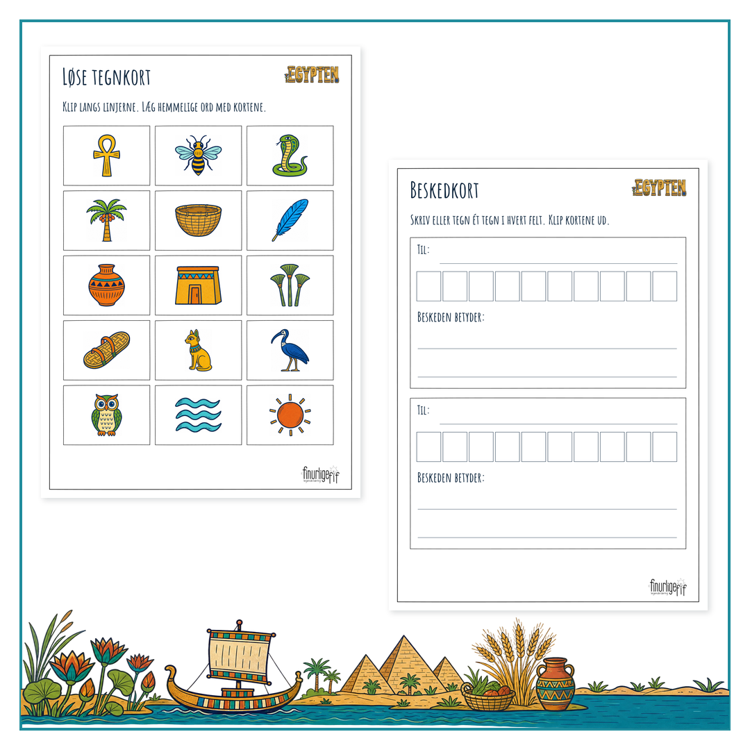 Hemmelige beskeder - Egypten - Billede 2