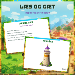 Læs og gæt - Minecraft
